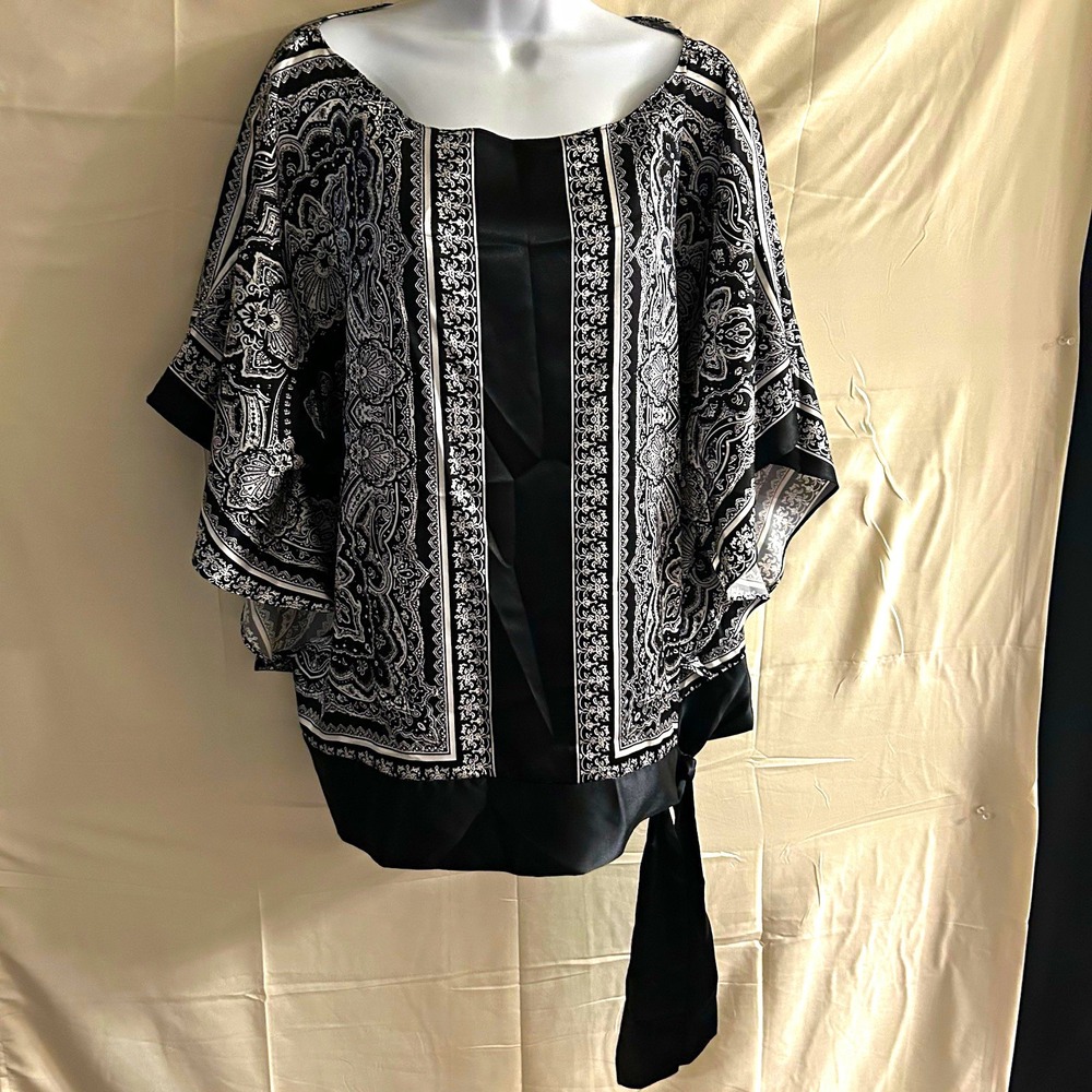 New 14/16 Lane Bryant bottom tie flare top #1783*8